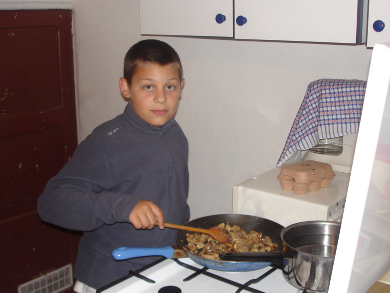 Tintin aux fourneaux
